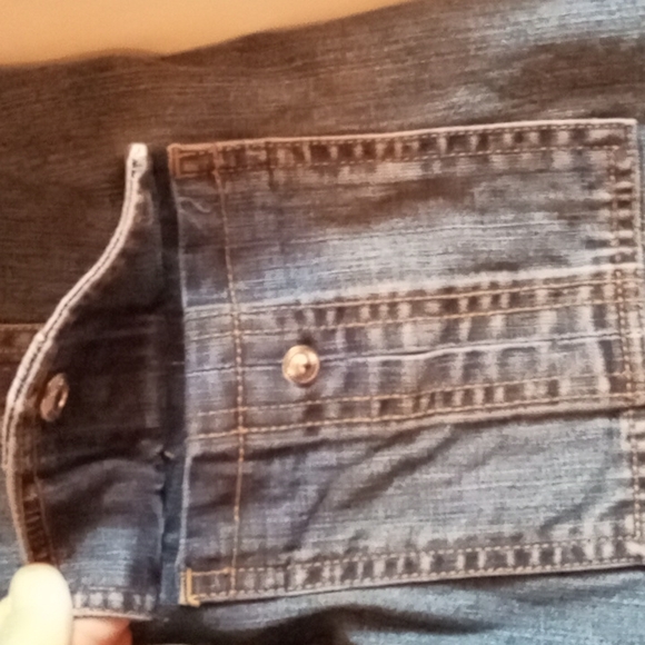 jeanstar🌠 Denim Snap Jacket - Picture 7 of 9